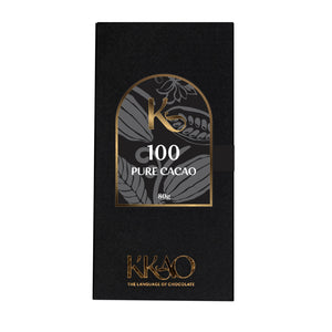 K'KAO 100% DARK CHOCOLATE