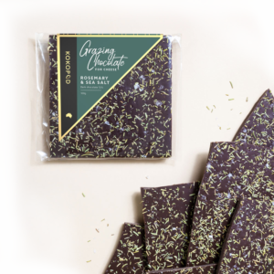 KOKOPOD Rosemary and Sea Salt Grazing Dark Chocolate