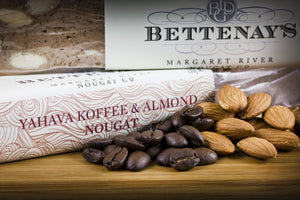 Bettenays Margaret River Coffee & Almond Nougat