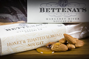 Bettenays Margaret River Honey & Toasted Almond Nougat