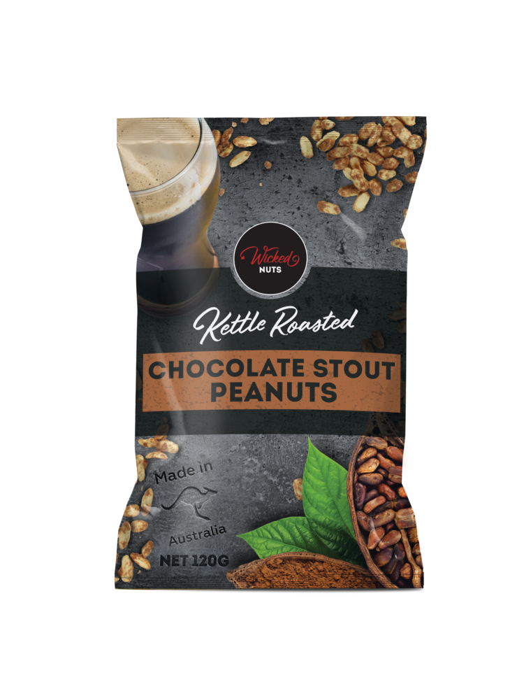 Wicked Nuts Chocolate Stout Peanuts