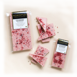 KOKOPOD Strawberry Milkshake White Chocolate