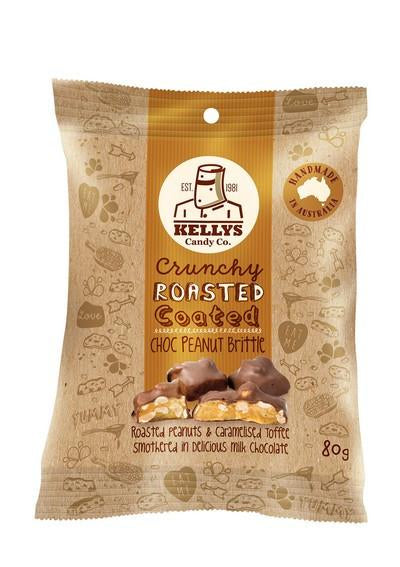 Kellys Candy Co. Chocolate Peanut Brittle