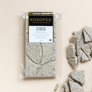 KOKOPOD Cookies and Cream White Chocolate