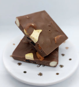 The Not Just Chocolate Shop Milk Chocolate Fruit and Nut Bar