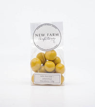 Load image into Gallery viewer, New Farm Confectionery Milk Chocolate and Passionfruit Coated Macadamias