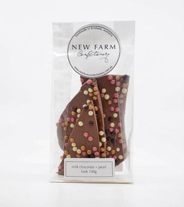 New Farm Confectionery Bark Pearl Milk Chocolate