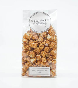 New Farm Confectionery Salted Caramel Popcorn