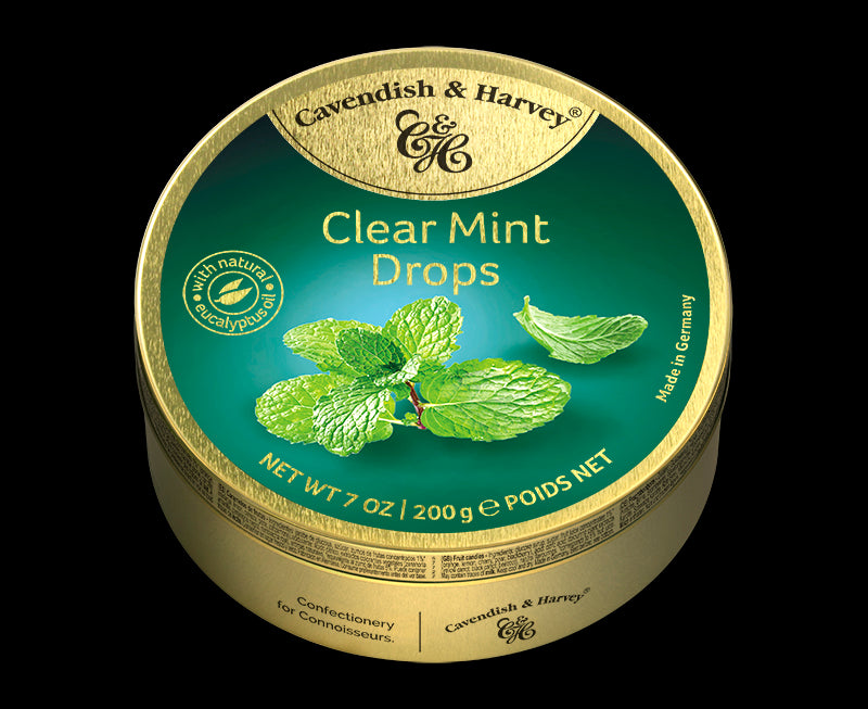 Cavendish & Harvey Clear Mint Drops