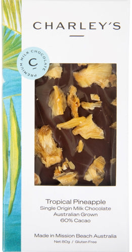 Charley's Chocolate Factory Tropical Pineapple Milk Chocolate