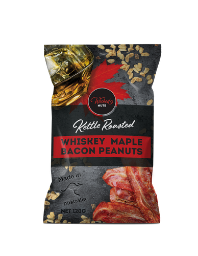 Wicked Nuts Whiskey Maple Bacon Peanuts