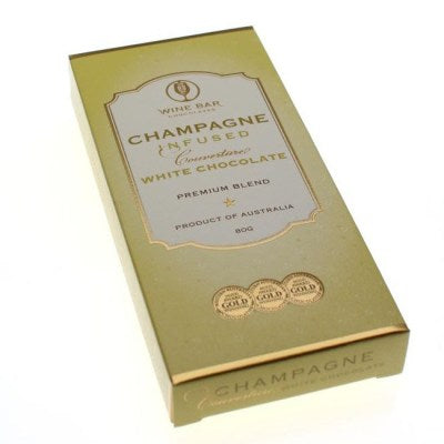 Wine Bar Chocolates Champagne Infused White Chocolate