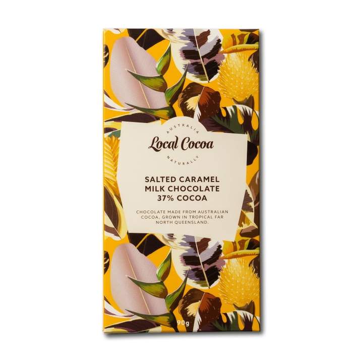 LOCAL COCOA SALTED CARAMEL MILK CHOCOLATE